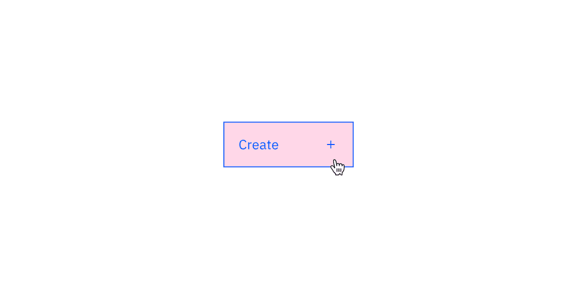 Mouse interaction for button.